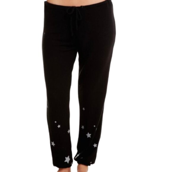 Chaser Starry Night Jogger Pants in Black Size Medium - NWOT - Picture 2 of 7